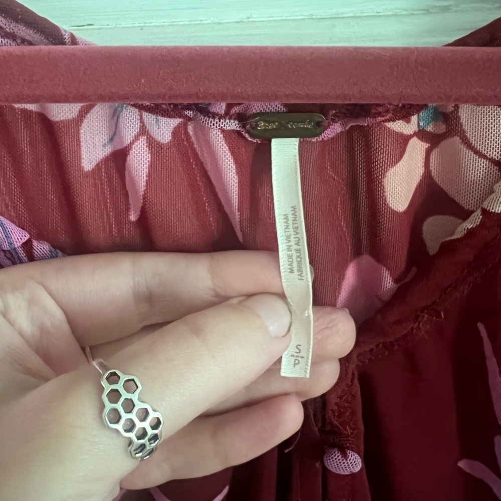 Free People Piece of Paradise Blouse - Picture 5 of 10